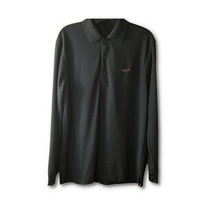 ❤️314 GREG NORMAN Play Dry Fit Long Sleeve Performance Polo